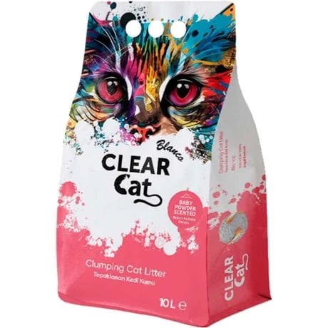 Kokulu clear cat Kedi Kumu 10 LT