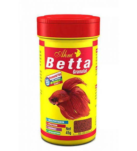 ahm betta balık yemi 50ml